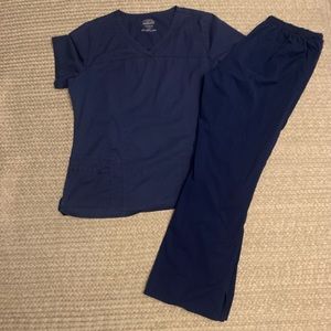 Cherokee WorkWear Scrub Top and Bottom